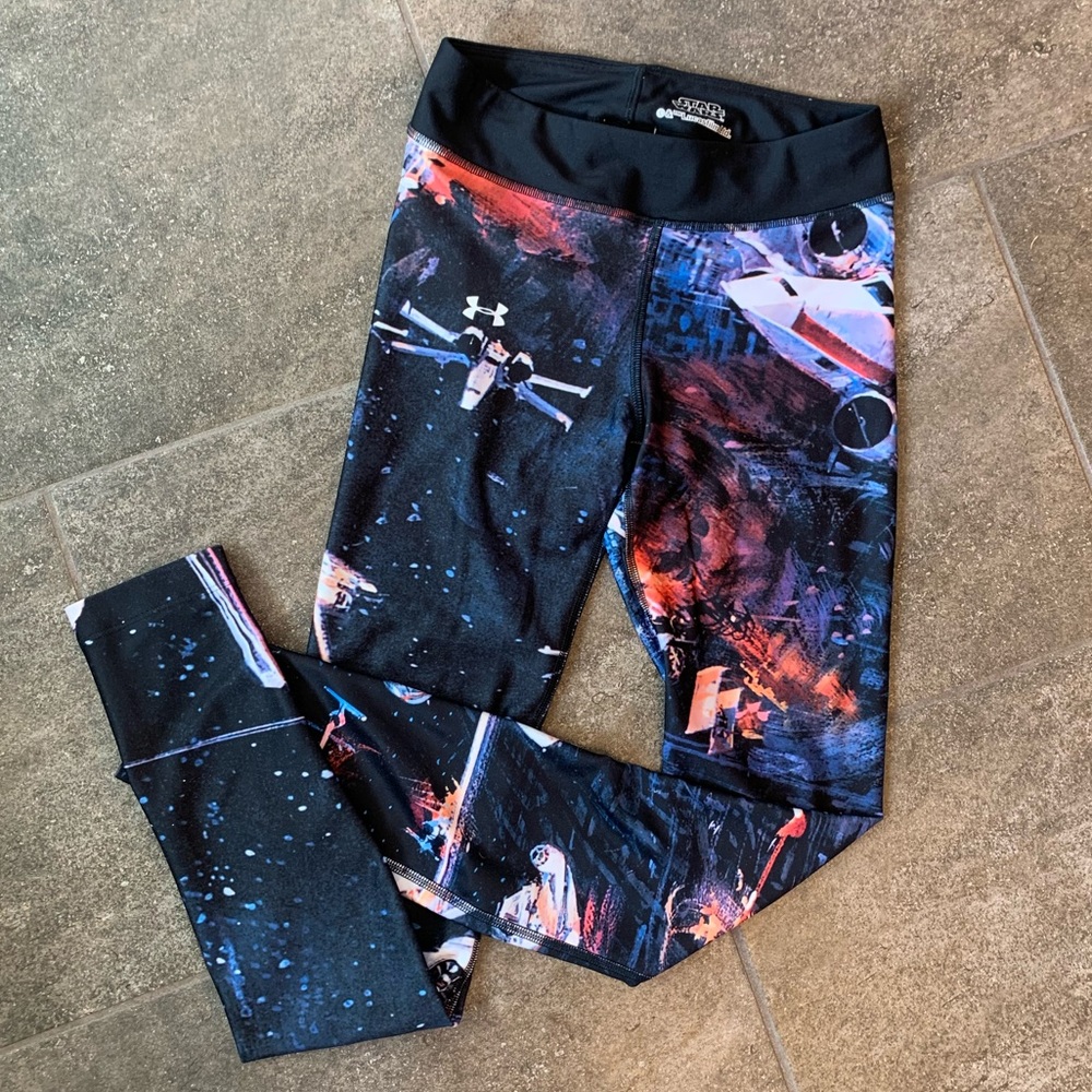 Star Wars Under Armour XS Leggings Tank Top Outfit